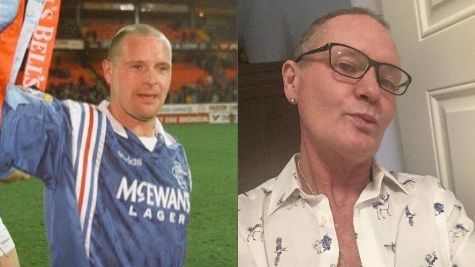 Paul Gascoigne fue hallado inconsciente y debió ser internado de urgencia