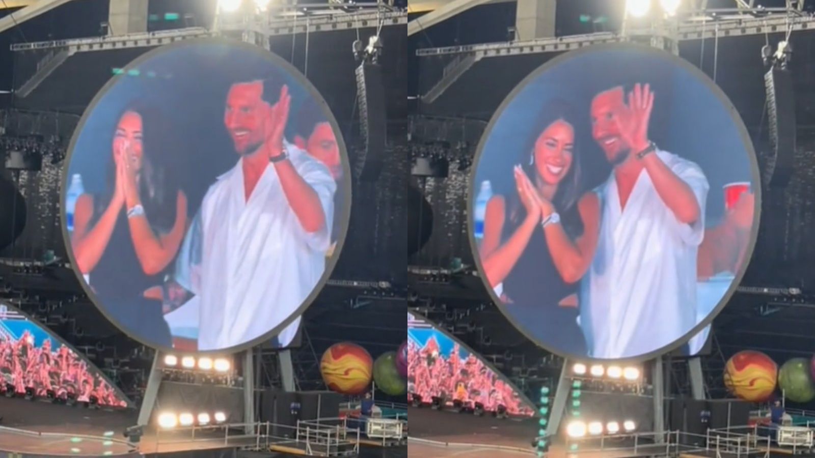 Messi y Antonela