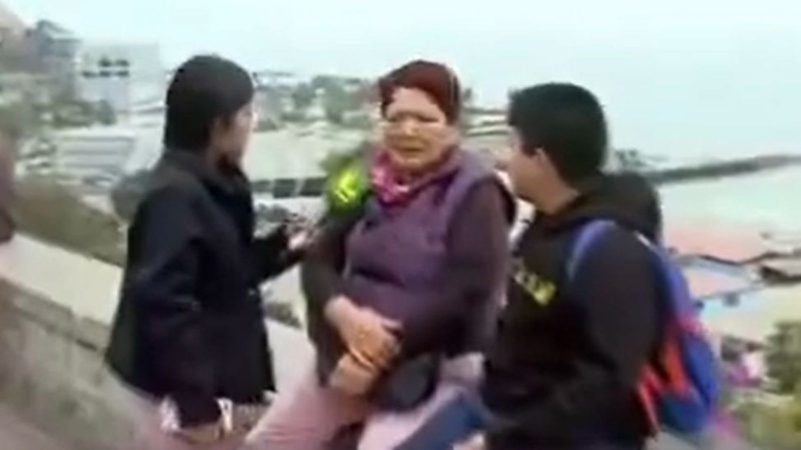 Abuela en televisión peruana
