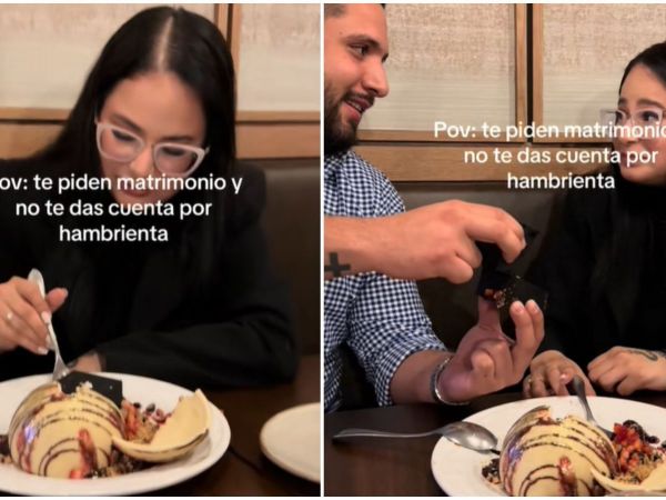 Viral: le piden matrimonio a joven y no se da cuenta