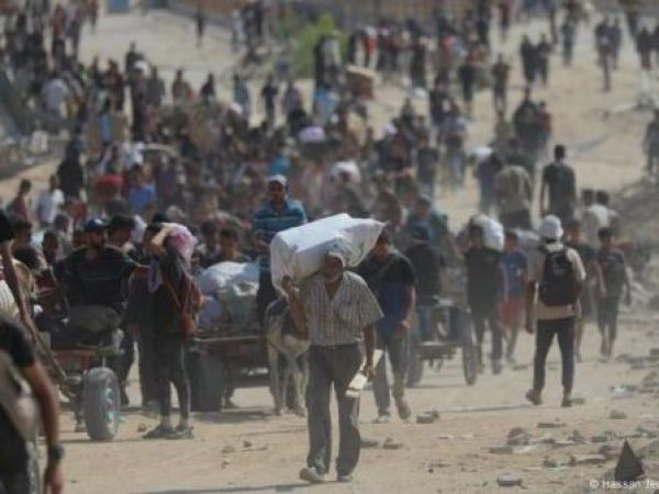 Palestinos en Franja de Gaza