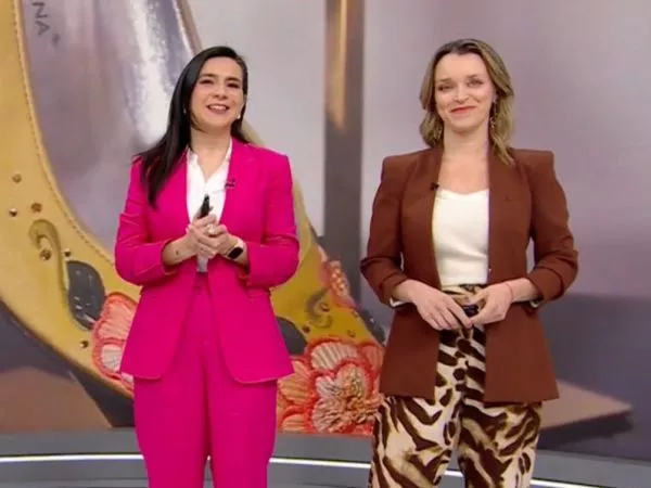 Valentina Reyes y Carla Zunino en 24 Horas Tu Mañana.