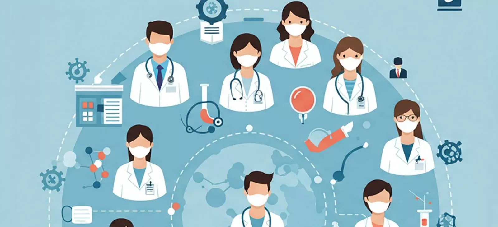 Zoom a los especialistas en la salud pública: cuáles son los médicos que faltan en tu región
