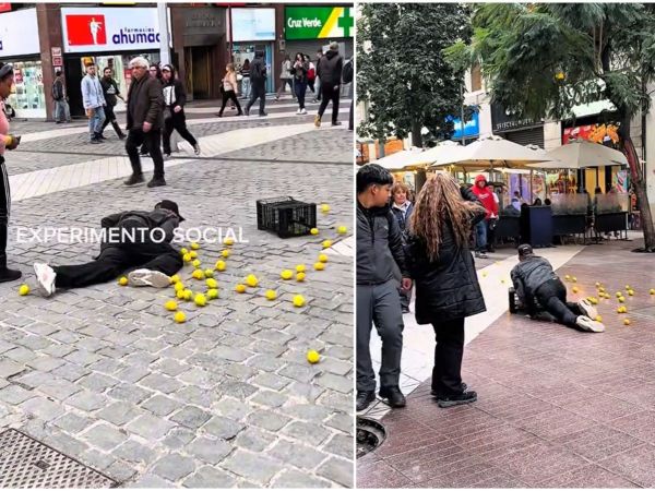 Experimento social en Santiago Centro