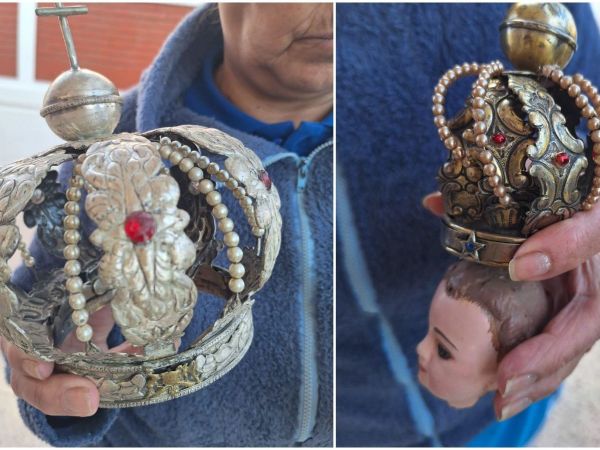 Objetos profanados tras robo en iglesia de San Felipe