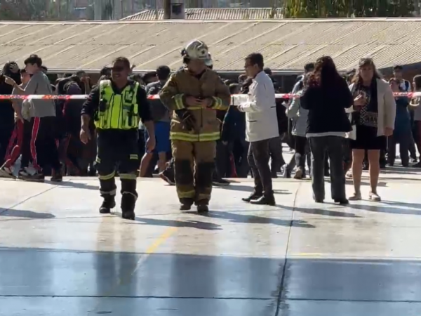 Colegio de Villa Alemana tras fuga de gas