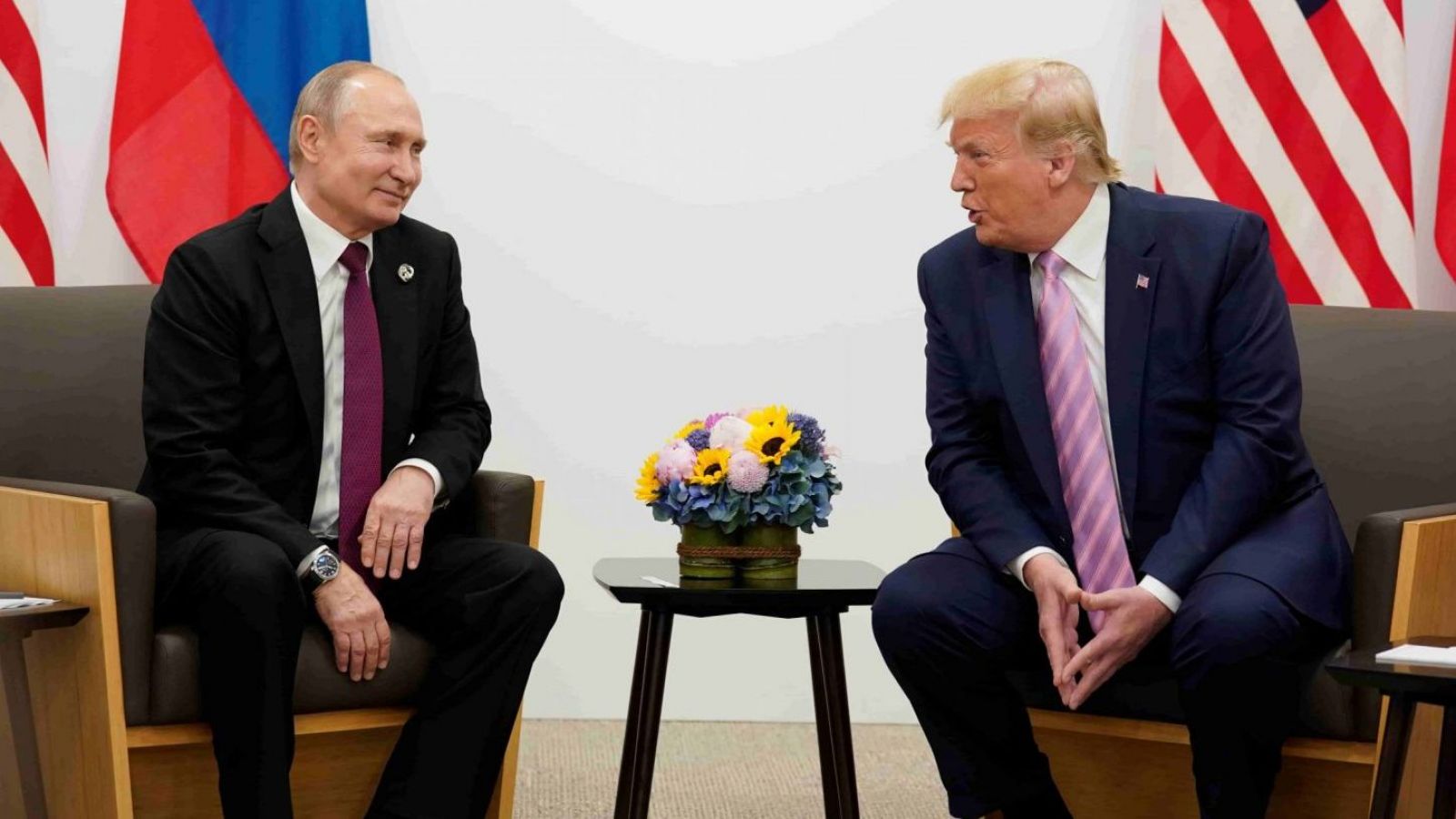 Vladimir Putin y Donald Trump