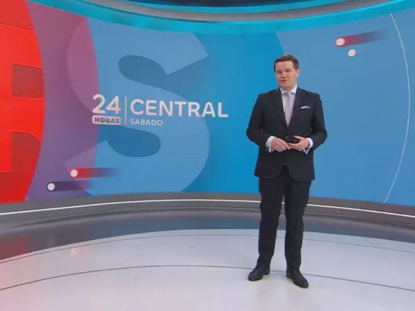 Davor Gjuranovic en 24 Horas Central Sábado