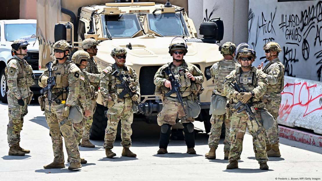 Trump ya había desplegado a la Guardia Nacional en Los´Ángeles para detener protestas contra redadas migratorias (23.06.2025)