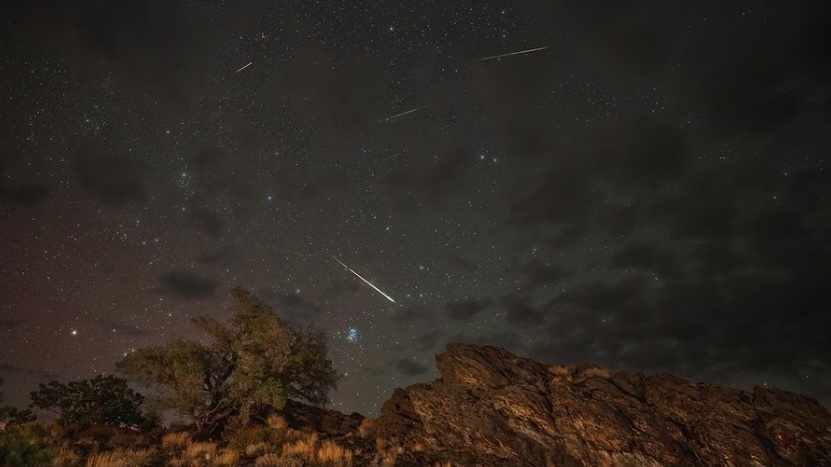 Lluvia estrellas perseidas