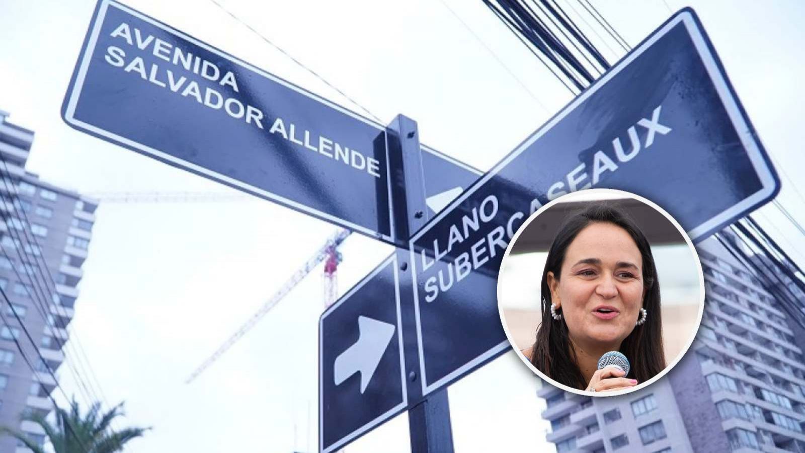 Avenida Salvador Allende y Carol Bown