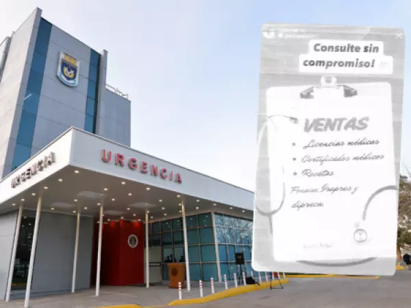 La TENS del Hospital de la FACh que ofrecía licencias y recetas médicas
