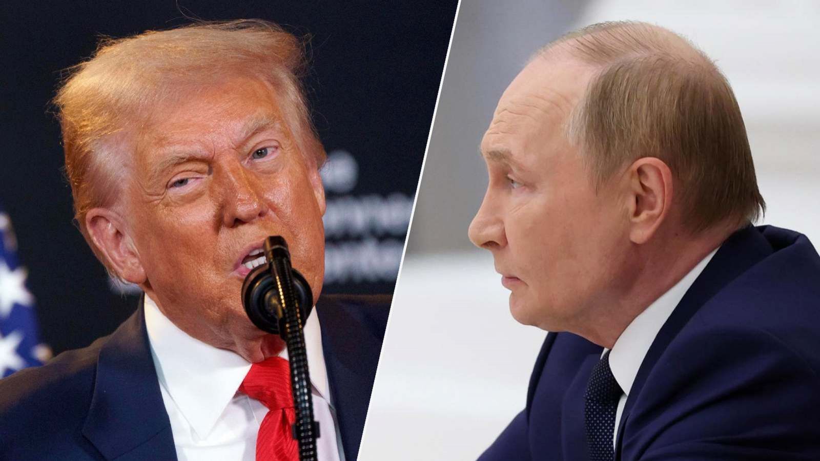 Donald Trump y Vladimir Putin