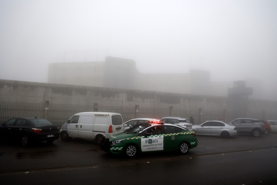 Niebla en Complejo Penitenciario de Valparaíso.
