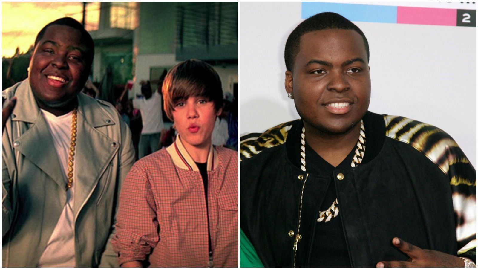 Sean Kingston junto a Justin Bieber