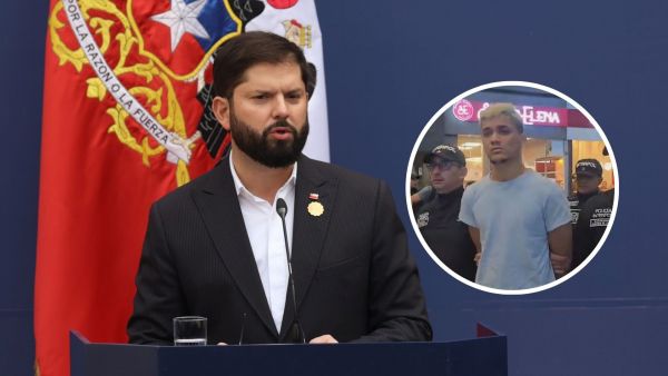 Presidente Boric y Alberto Carlos Mejía