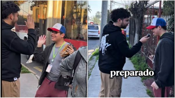 Joven autista viaja en micro solo por primera vez