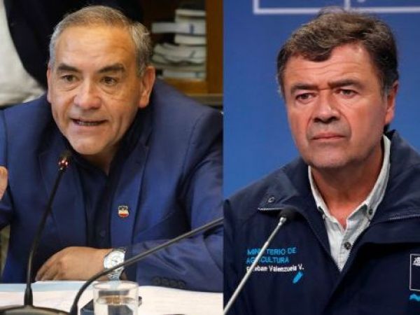 Fidel Espinoza y Esteban Valenzuela