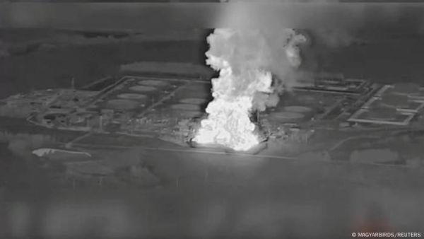 Planta Nuclear incendiandose