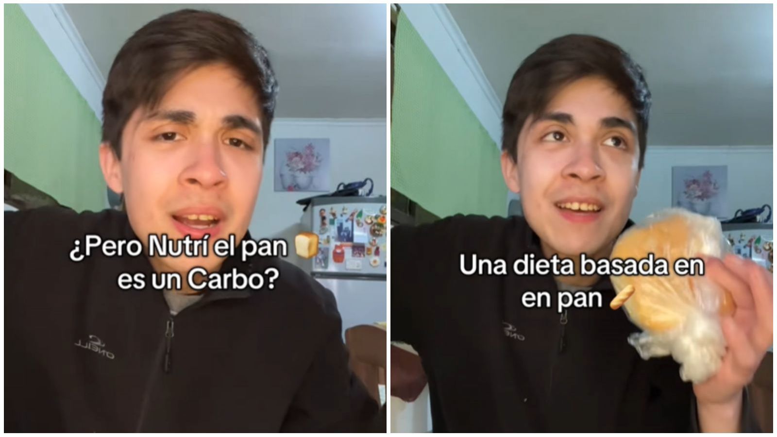 Daniel Rojas, conocido en TikTok como "El nutri gen Z"
