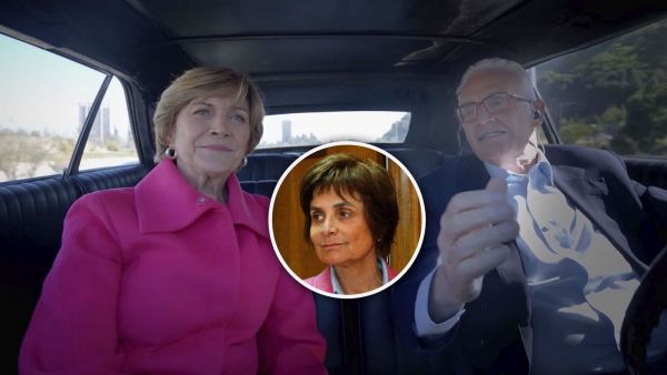 Evelyn Matthei y Pedro Carcuro