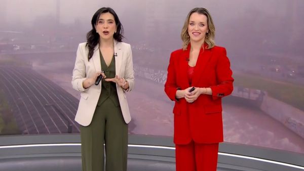 Valentina Reyes y Carla Zunino en 24 Horas Tu Mañana.