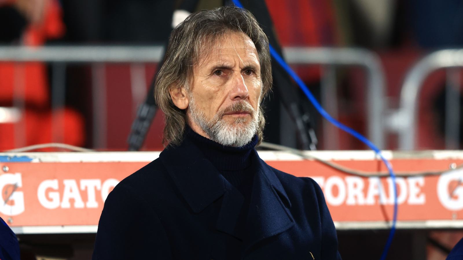 Ricardo Gareca dirigiendo a la Selección Chileno