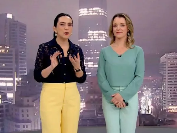 Valentina Reyes y Carla Zunino en 24 Horas Tu Mañana.