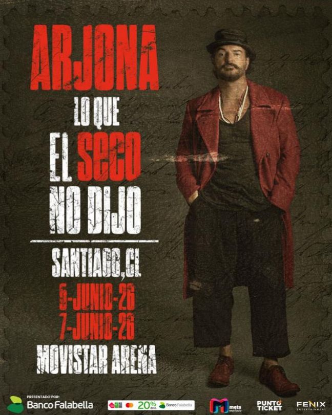 Ricardo Arjona en Chile