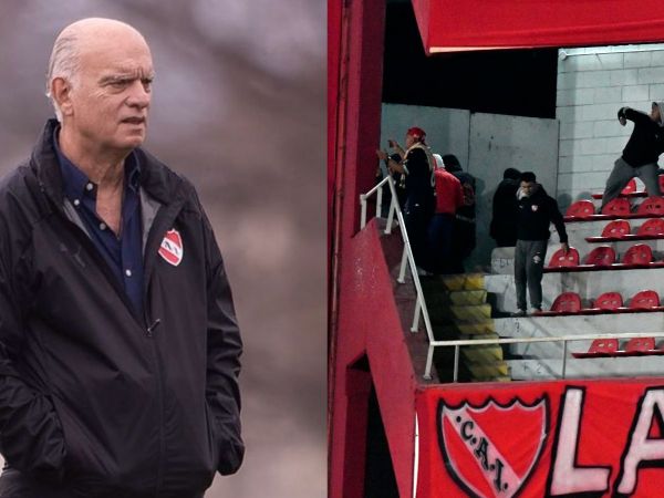 Néstor Grindetti e incidentes en Avellaneda