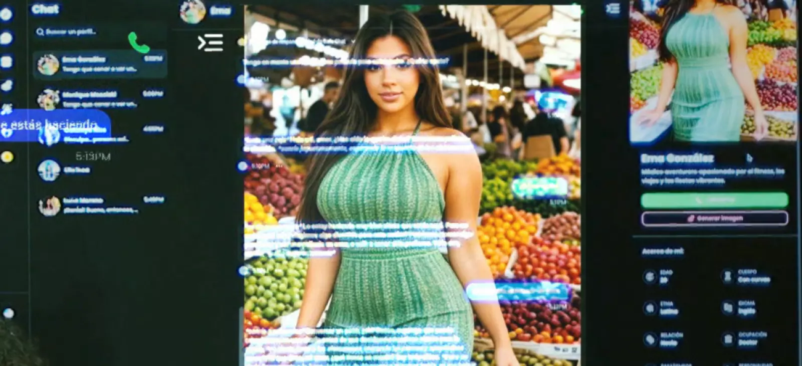 Ema González, mi novia virtual