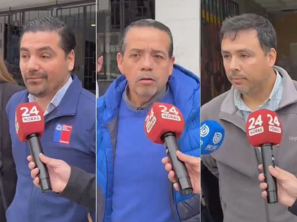 Funcionarios públicos detenidos en Arica