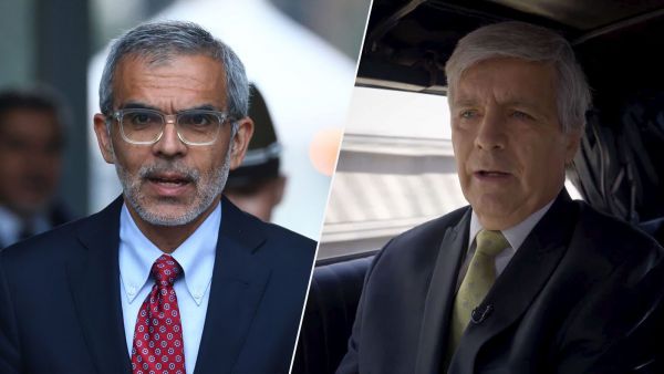 Harold Mayne-Nicholls y Luis Cordero