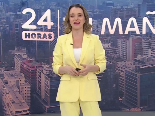 Carla Zunino en 24 Horas Tu Mañana.