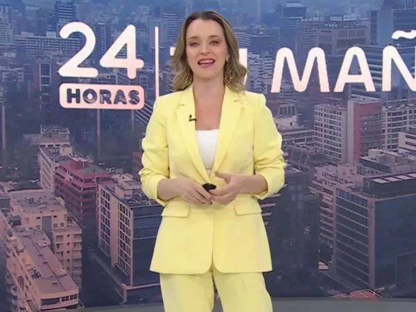 Carla Zunino en 24 Horas Tu Mañana.