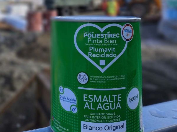 Pintura de Poliestirec, startup chilena.