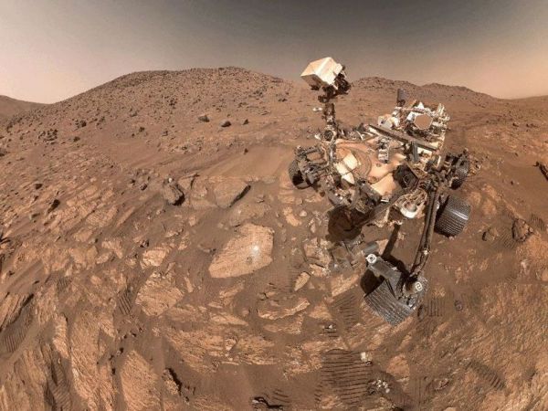 NASA halla rocas con posible vida en Marte