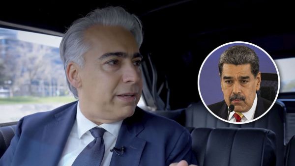 Marco Enríquez Ominami MEO y Nicolás Maduro