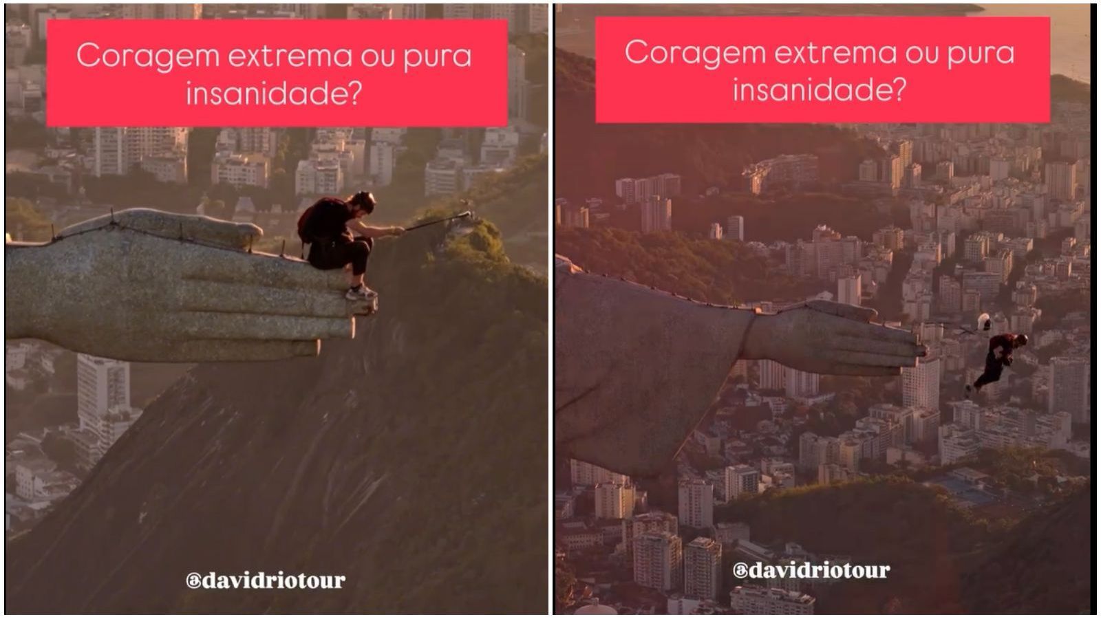 Parapente en Cristo Redentor