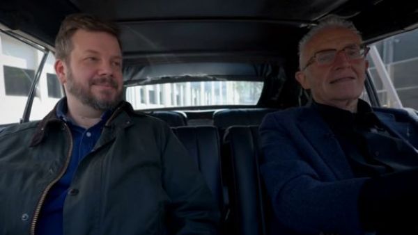 Johannes Kaiser junto a Pedro Carcuro