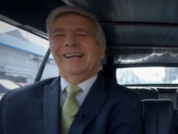 Harold Mayne-Nicholls junto a Pedro Carcuro