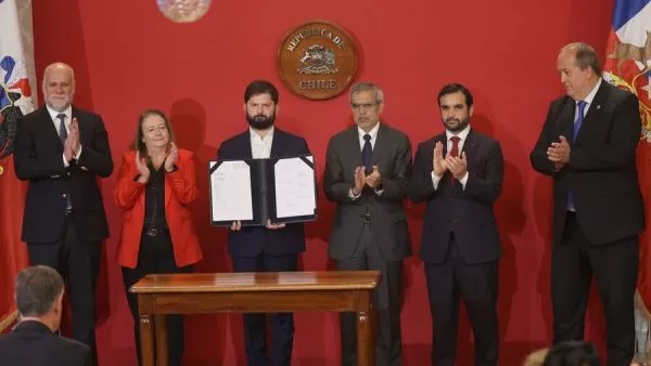 Presidente Gabriel Boric. Imagen referencial.