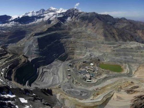 Mina de cobre en Chile