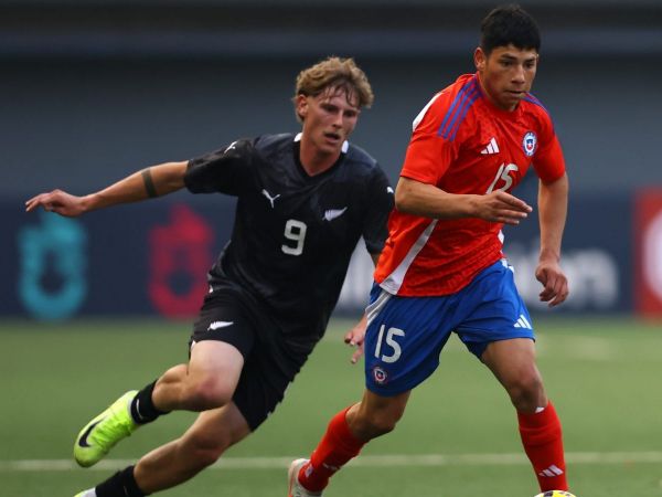 Chile frente a Nueva Zelanda Sub 20