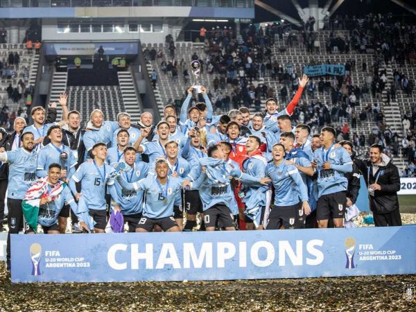 Uruguay campeón del mundo sub 20 en la edición pasada del torneo