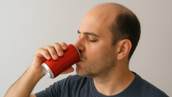 Estudio revela que consumo de bebidas aumenta riesgo de padecer calvicie