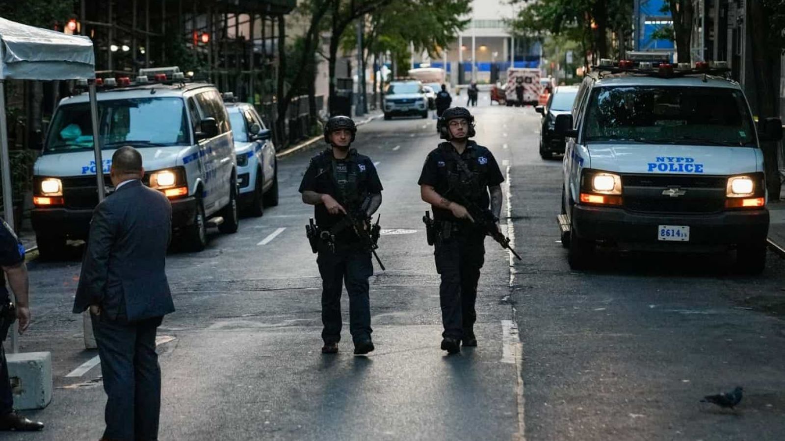 Policía de Nueva York en la ONU
