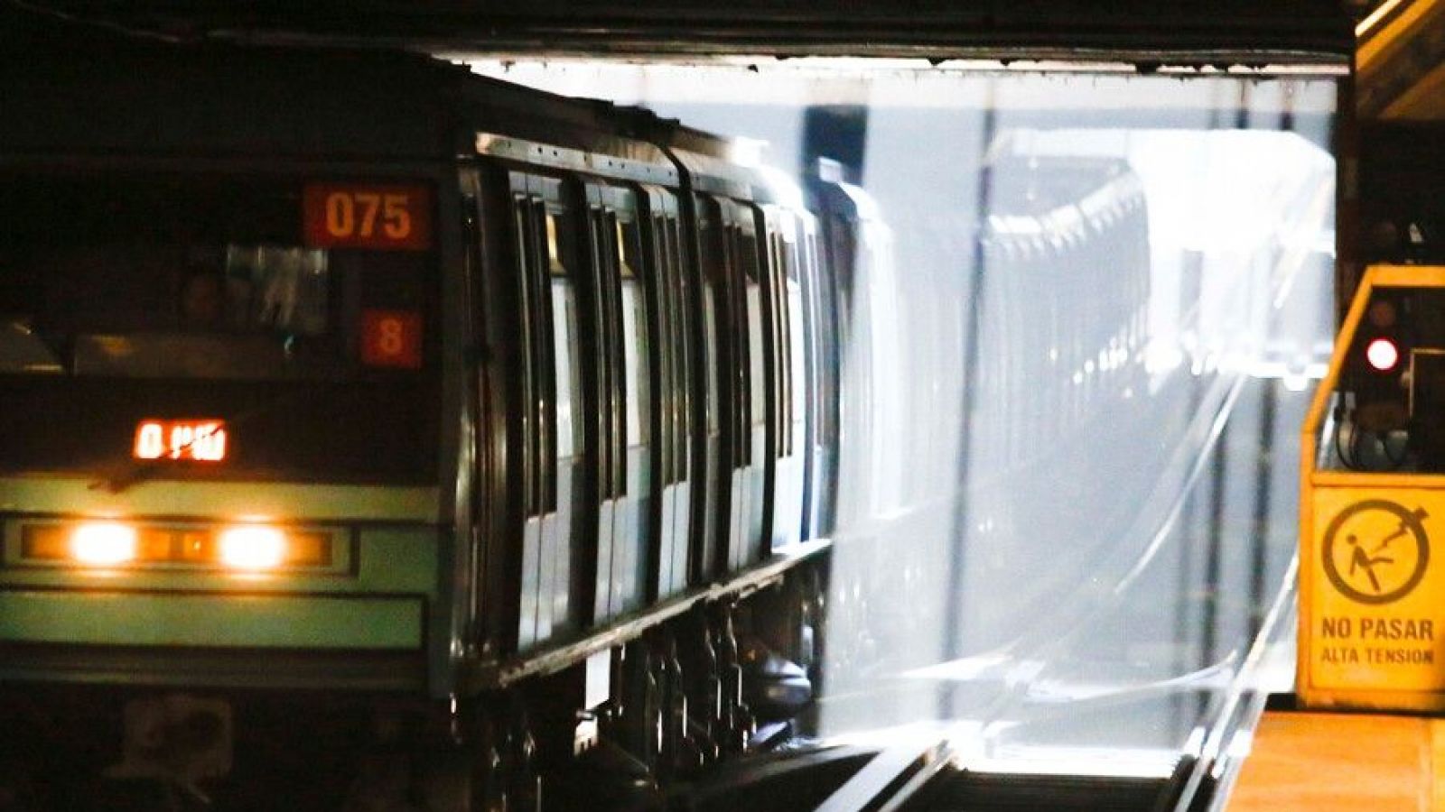 Pasajero del Metro fue apuñalado en Franklin