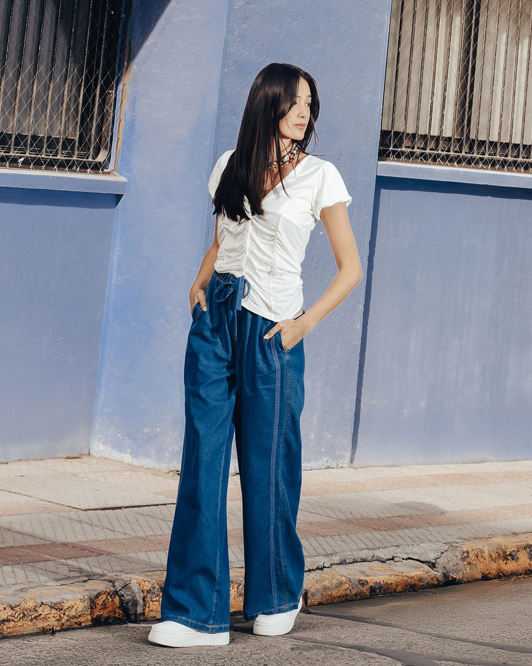 Pantalón en Tricot