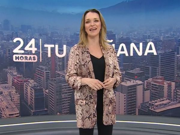 Carla Zunino en 24 Horas Tu Mañana.